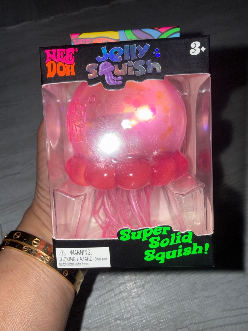 Needoh Jellyfish Jellysquish Squishy PINK !!! Last one!!!